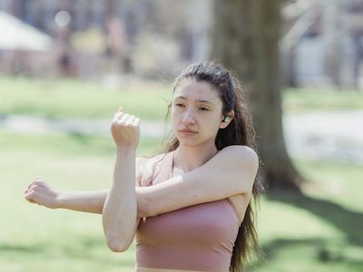 Comfortable space for stretching and deep breathing exercises